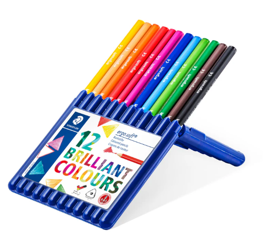 Coloured pencils Steadtler Ergo soft x12